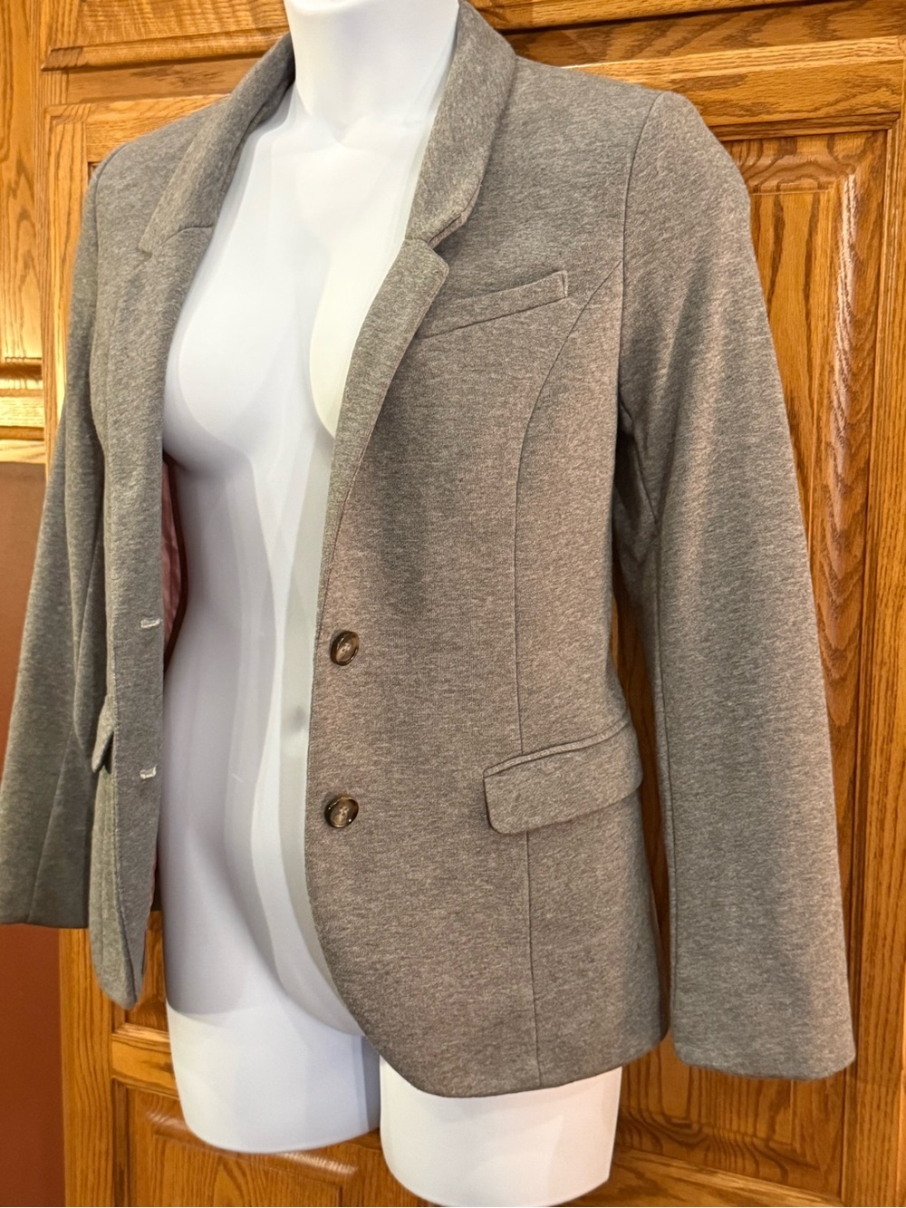 Women’s H&M Gray Blazer Jacket Size 12